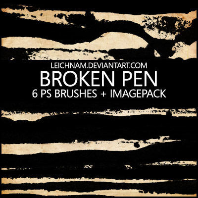 Broken Pen Brushes
