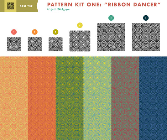 pattern kit one: "Ribbon dancer"