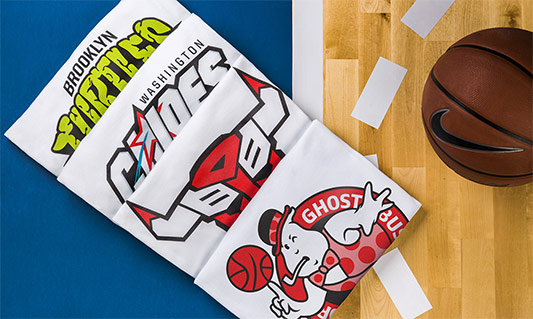 NBA Teams X 80's Toons - Camisetas