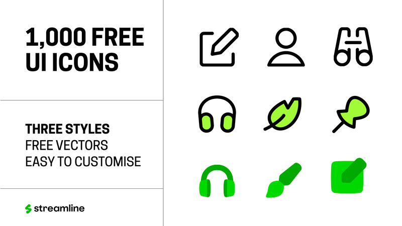 1000 Free UI Icons