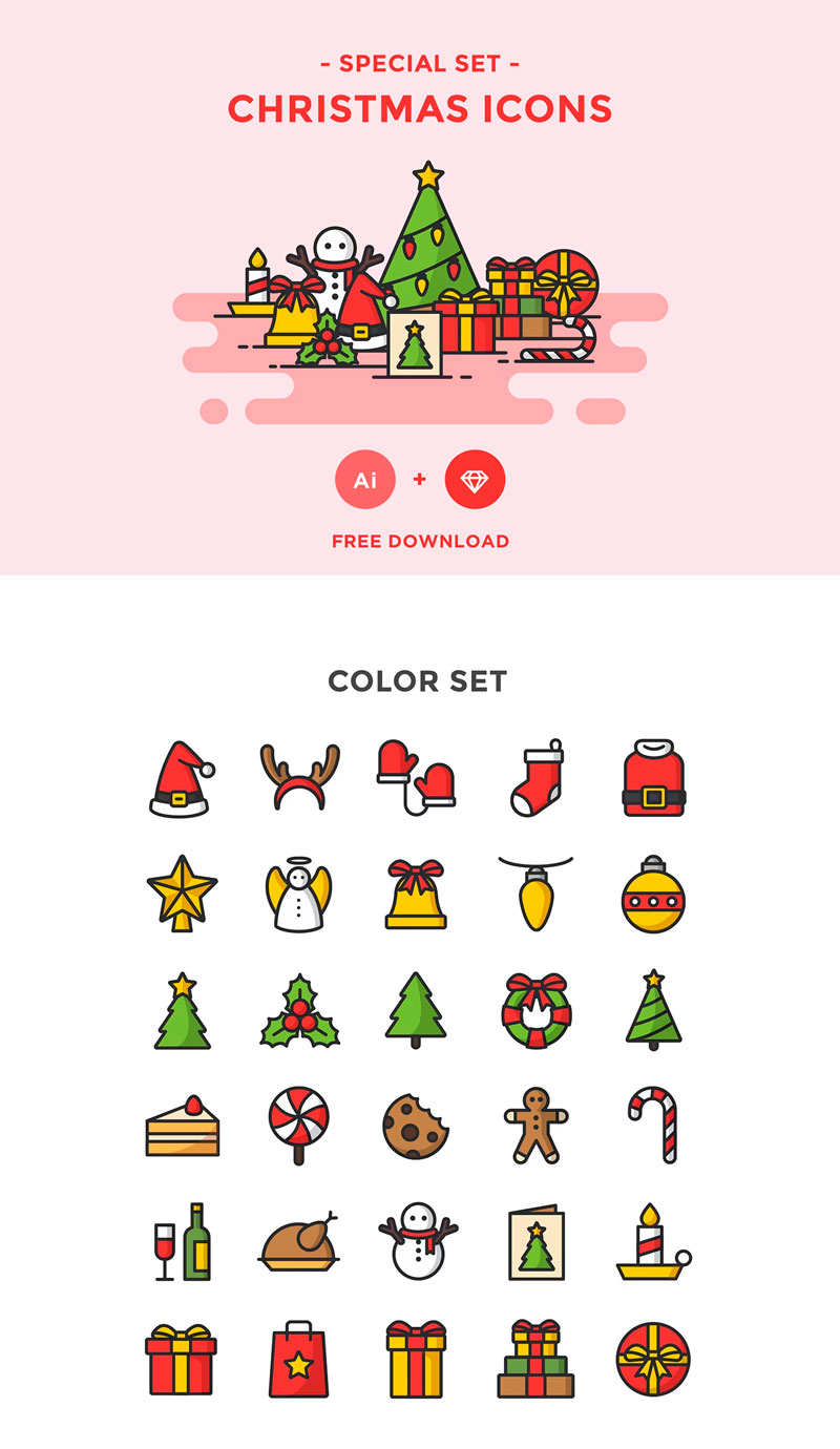 Christmas icons
