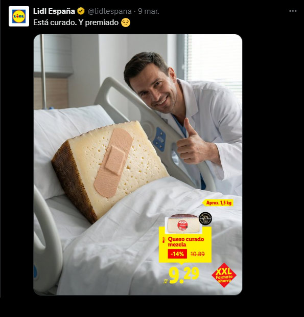 Está curado. Y premiado 😏