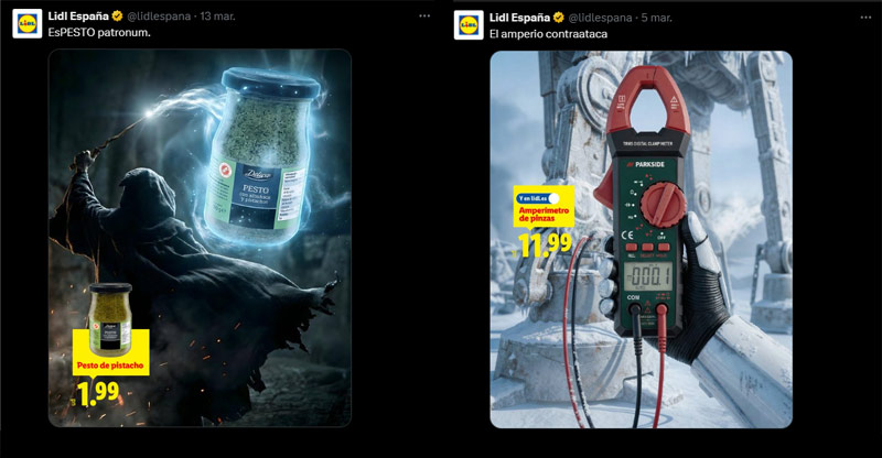 El CM de Lidl no pide permiso… suelta el meme y se va